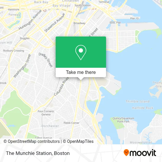 The Munchie Station map
