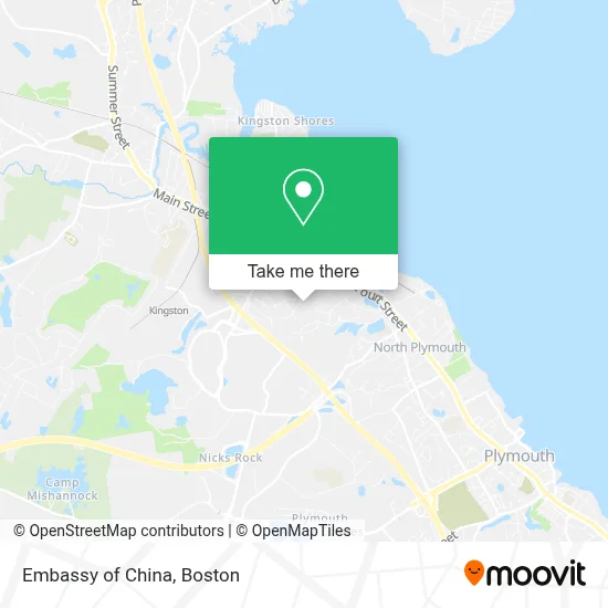 Embassy Of China map