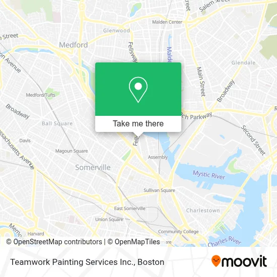 Teamwork Painting Services Inc. map