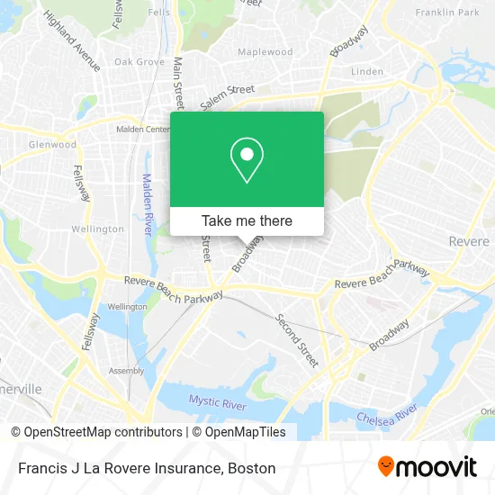 Francis J La Rovere Insurance map