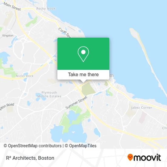 R² Architects map