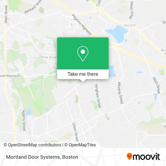 Mortland Door Systems map