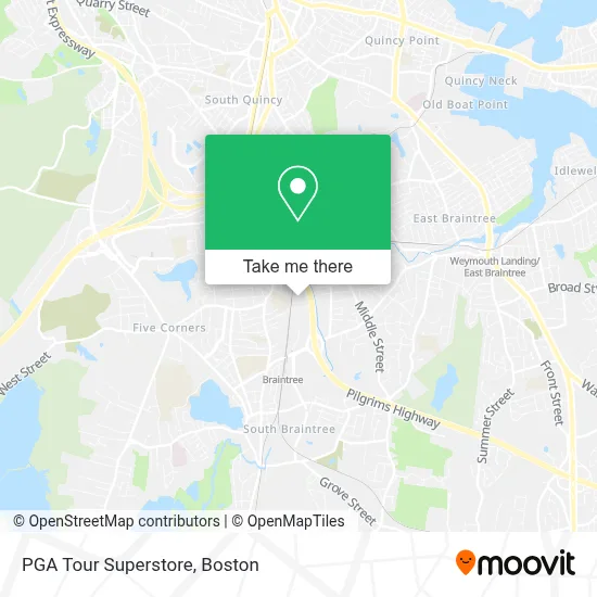 Pga Tour Superstore map