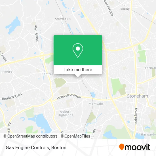 Gas Engine Controls map