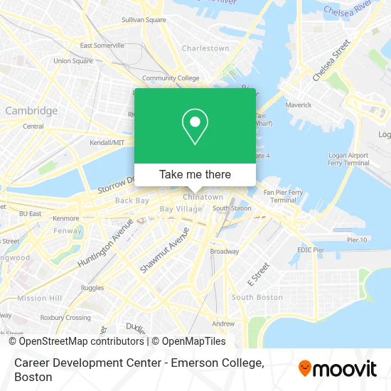 Career Development Center - Emerson College map