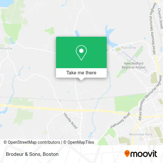 Brodeur & Sons map