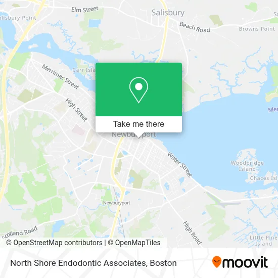 North Shore Endodontic Associates map