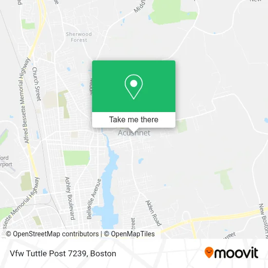 Vfw Tuttle Post 7239 map