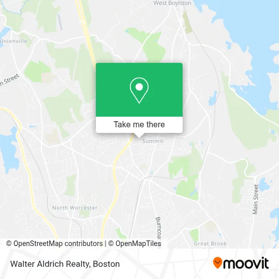 Walter Aldrich Realty map