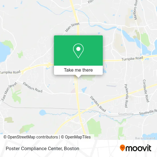 Poster Compliance Center map