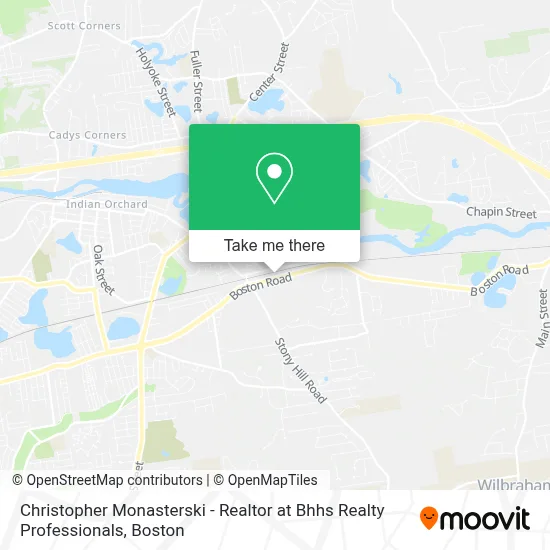 Christopher Monasterski - Realtor at Bhhs Realty Professionals map
