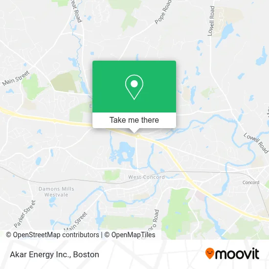 Akar Energy Inc. map