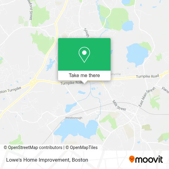 Lowe's Home Improvement map