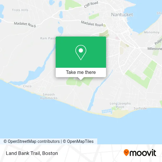 Land Bank Trail map