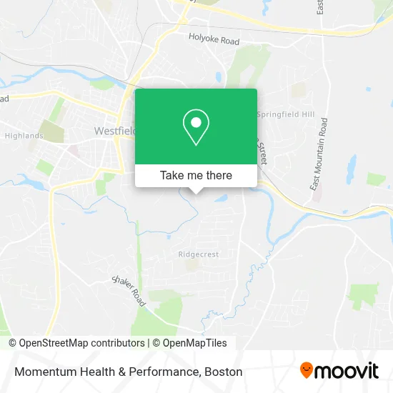 Momentum Health & Performance map