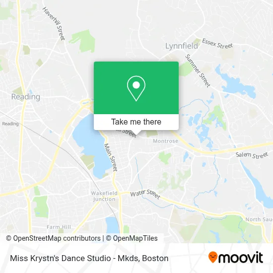 Miss Krystn's Dance Studio - Mkds map