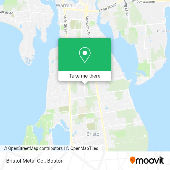 Bristol Metal Co. map