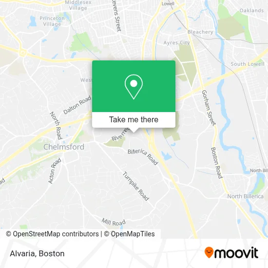 Alvaria map