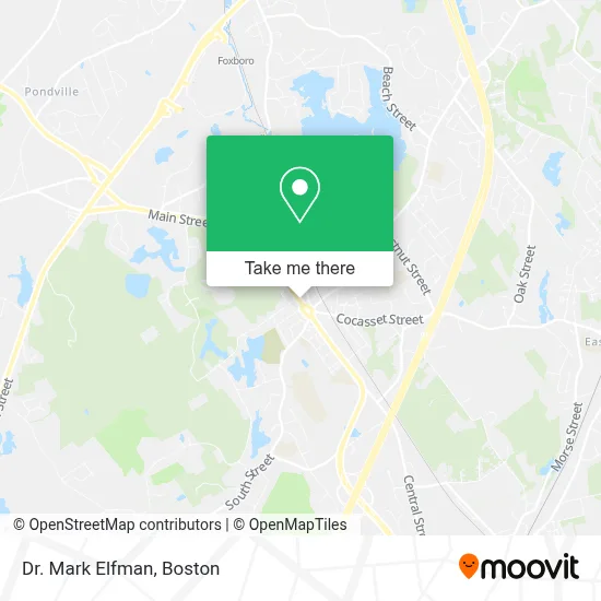 Dr. Mark Elfman map