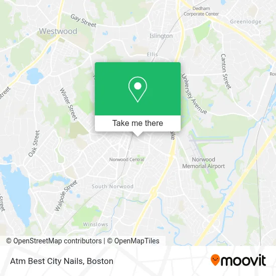 Atm Best City Nails map
