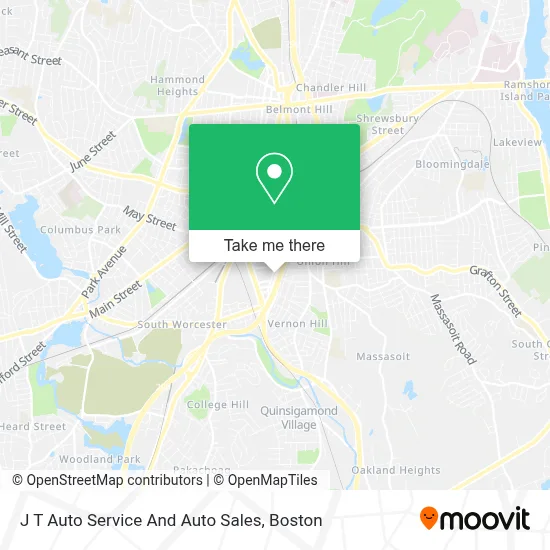 J T Auto Service And Auto Sales map