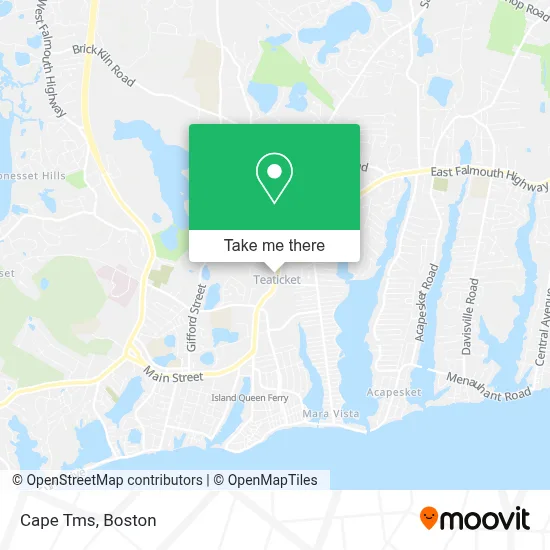 Cape Tms map