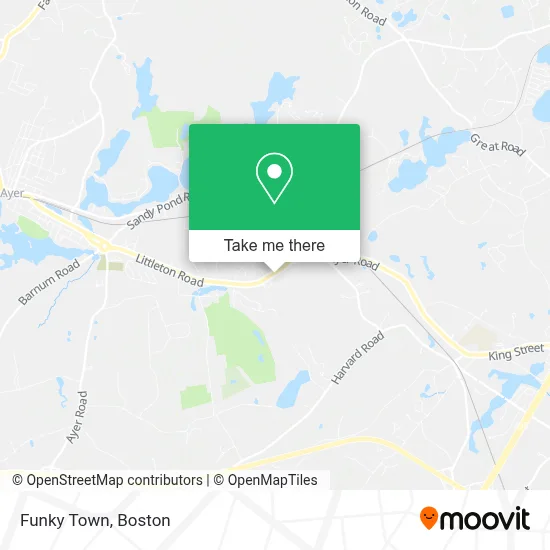 Funky Town map