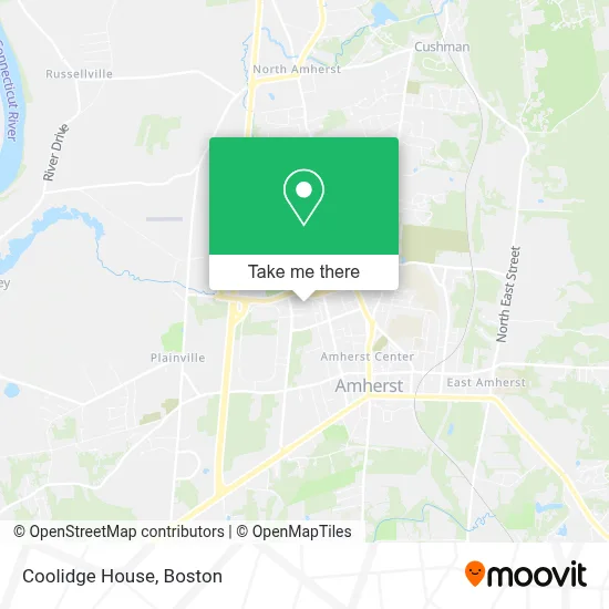Coolidge House map