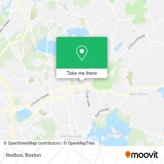 Redbox map
