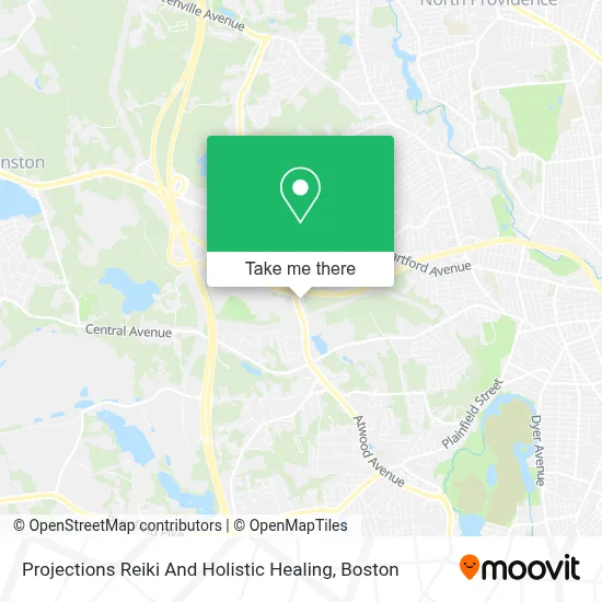 Projections Reiki And Holistic Healing map