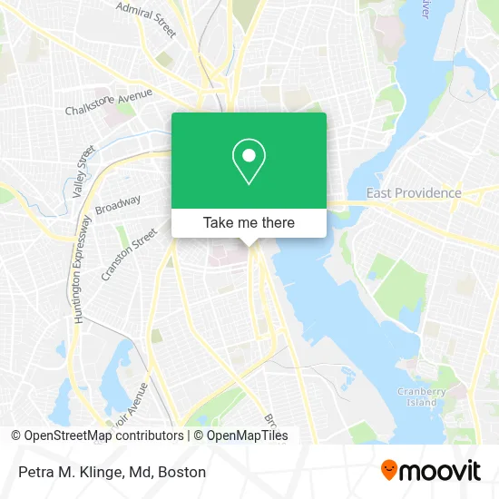 Petra M. Klinge, Md map
