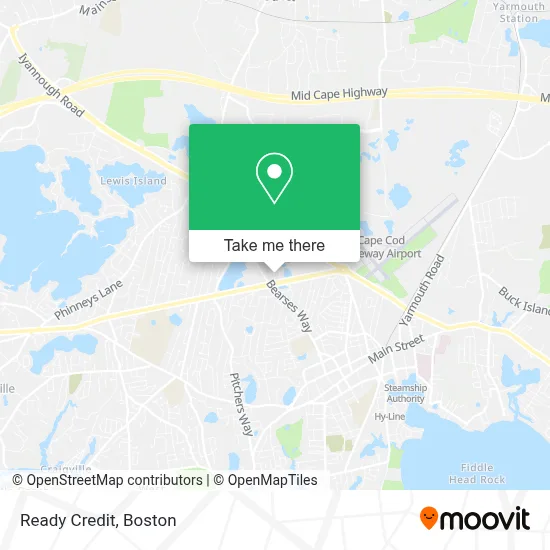 Ready Credit map