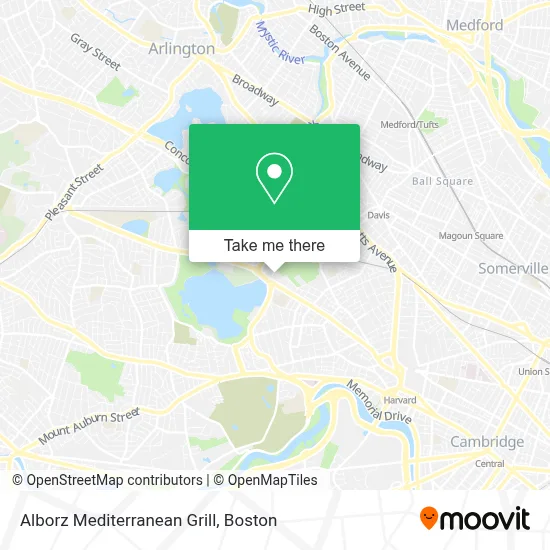 Alborz Mediterranean Grill map
