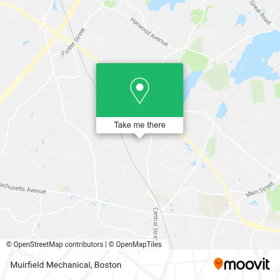 Muirfield Mechanical map