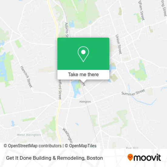 Get It Done Building & Remodeling map