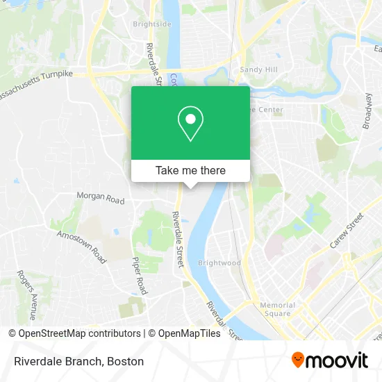 Riverdale Branch map