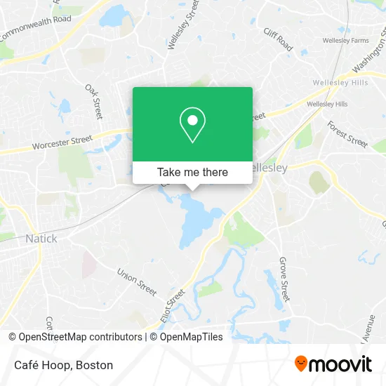 Café Hoop map