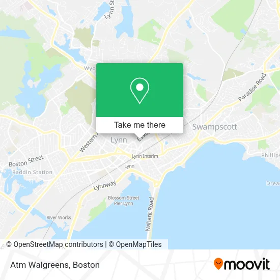 Atm Walgreens map
