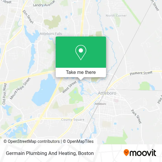 Germain Plumbing And Heating map