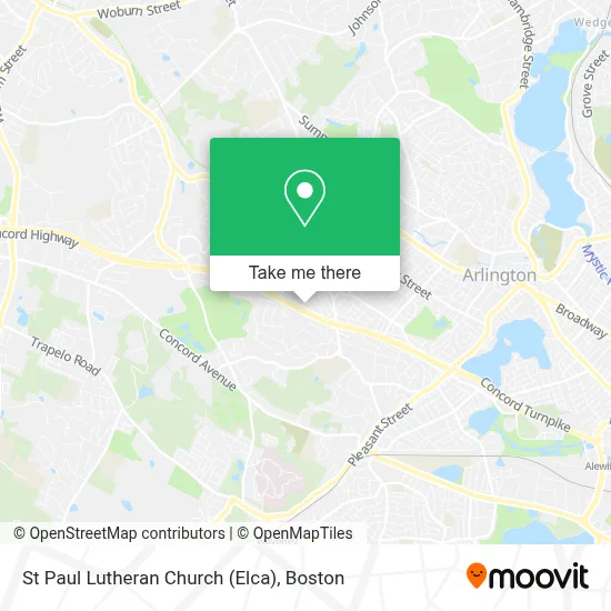 St Paul Lutheran Church (Elca) map