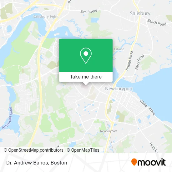 Dr. Andrew Banos map