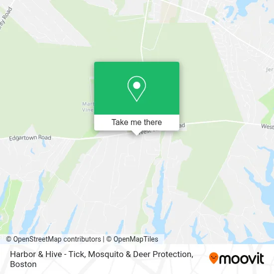 Harbor & Hive - Tick, Mosquito & Deer Protection map
