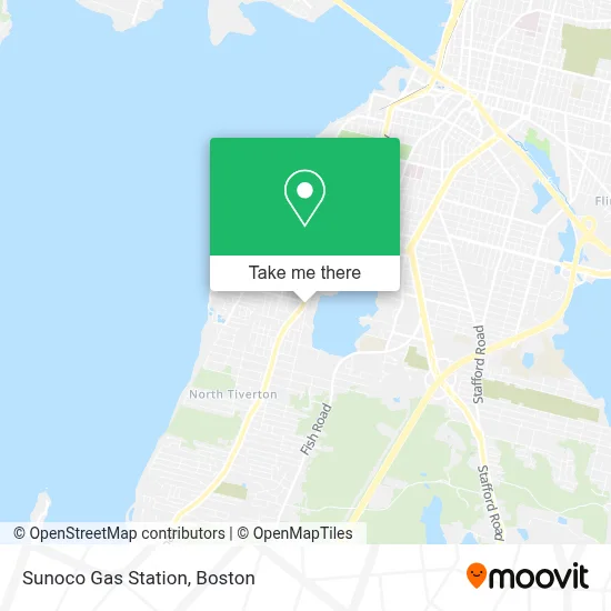 Sunoco Gas Station map