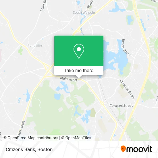 Citizens Bank map