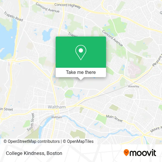 College Kindness map