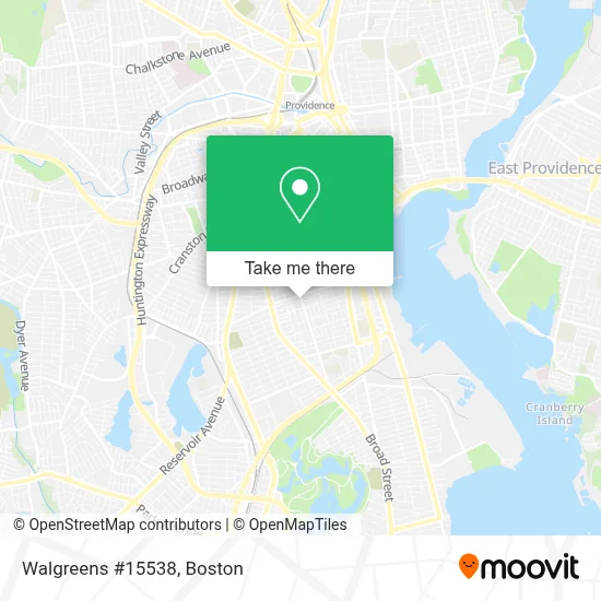 Walgreens #15538 map