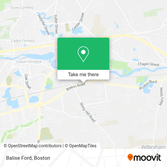 Balise Ford map