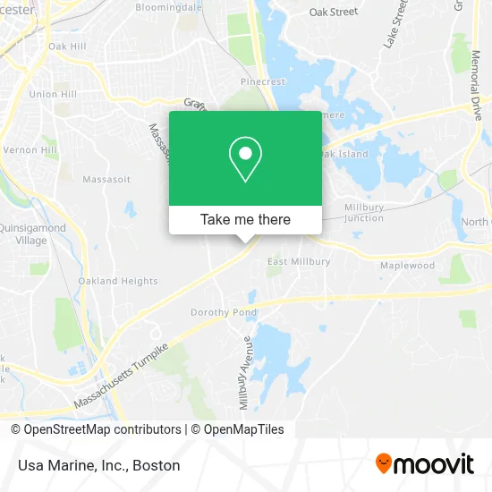 Usa Marine, Inc. map