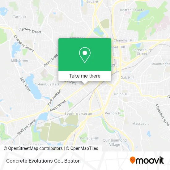 Concrete Evolutions Co. map