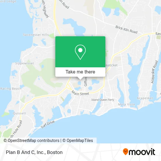 Plan B And C, Inc. map